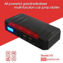 lithium polymer battery multi-function car jump starter in emergency tool